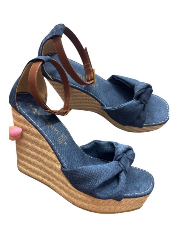 Sandalias de plataforma denim para mujer | Altura 8 cm | Calidad PREMIUM Rosa Mexicano store - Image 2