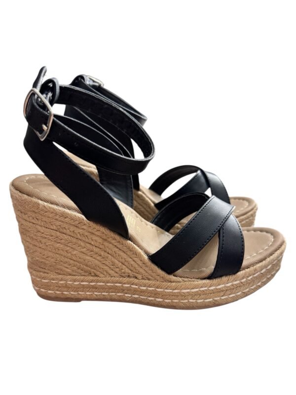 Plataformas de Yute Negras – Moda, Altura y Confort en un Solo Diseño✨ - 10 cm - Image 6